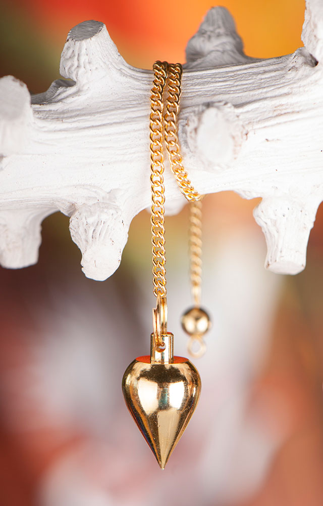 Pendel in Tropfenform