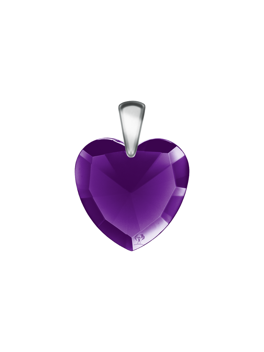 Elohim Kristall-Herz Magenta Strahl