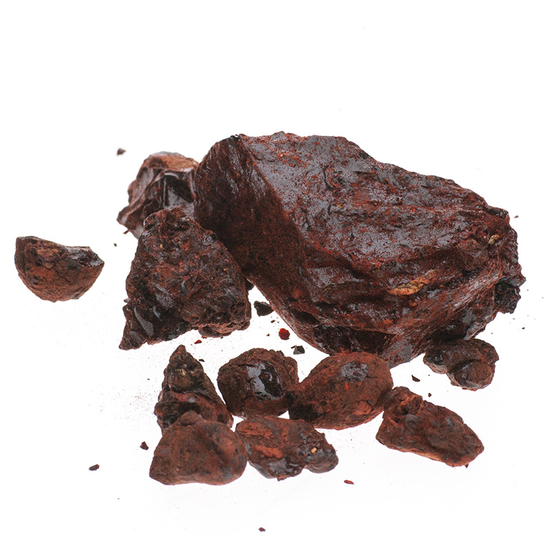 Drachenblut Harz, Stücke zum Räuchern