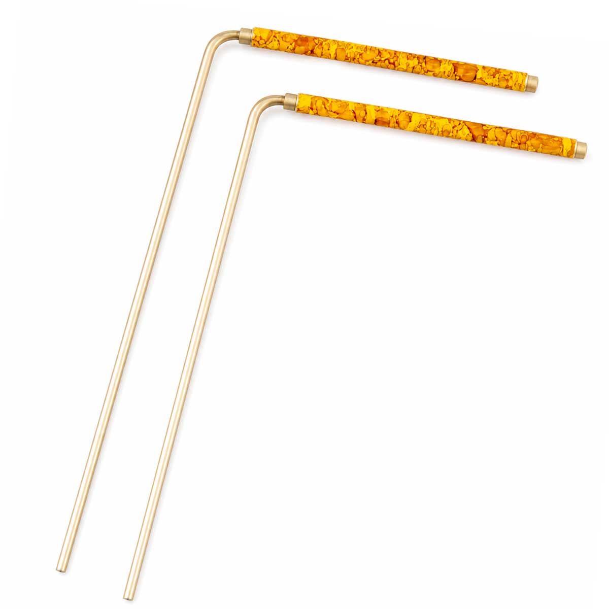Wünschelruten aus Messing