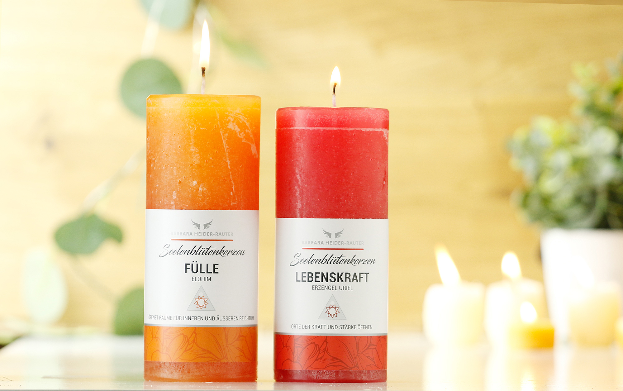 Seelenblütenkerze Fülle und Lebenskraft