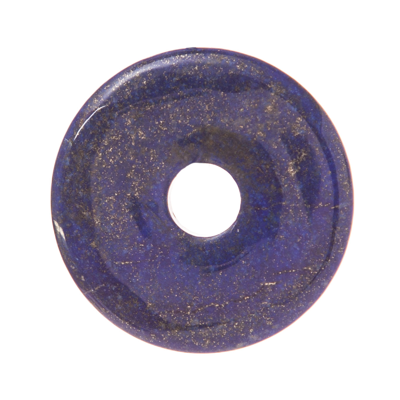 Lapislazuli Donut 50mm Ø in A Qualität