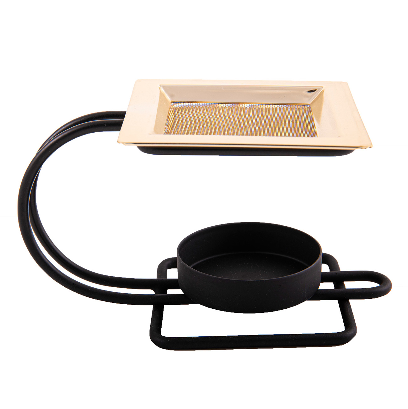 Sieb Räuchergefäß Kasir schwarzgold: Eleganz trifft Funktion