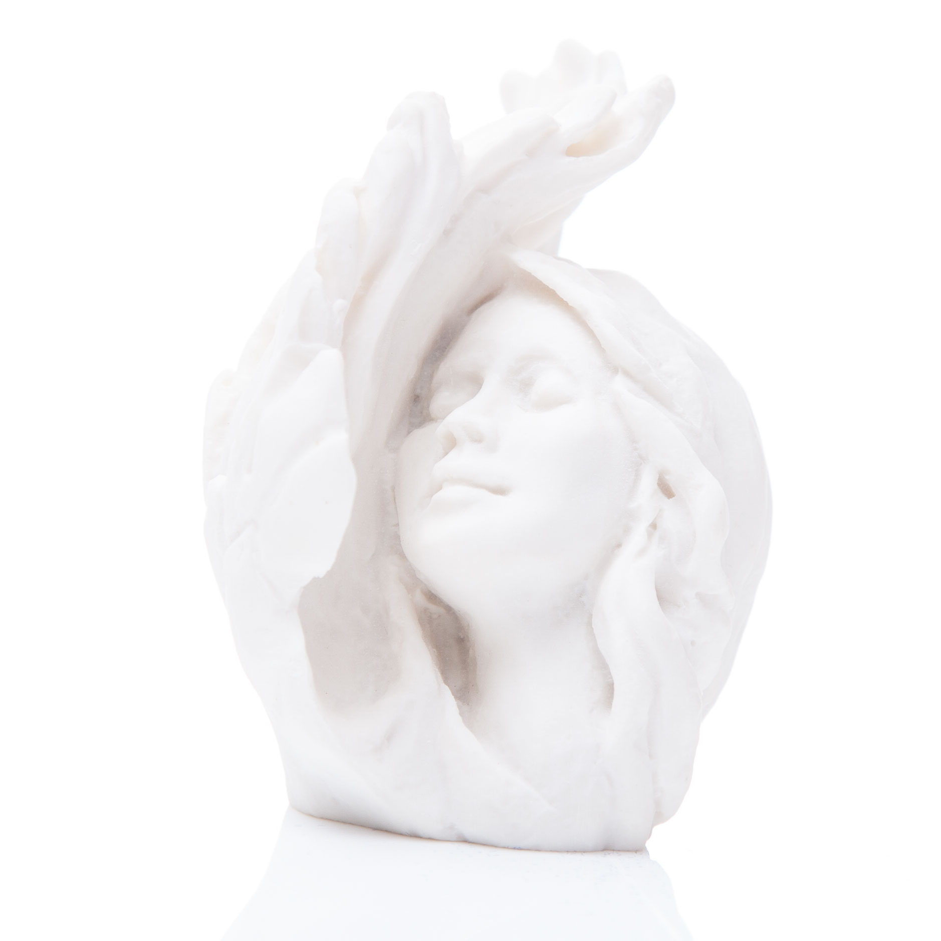 Engel der Geborgenheit – Alabasterfigur