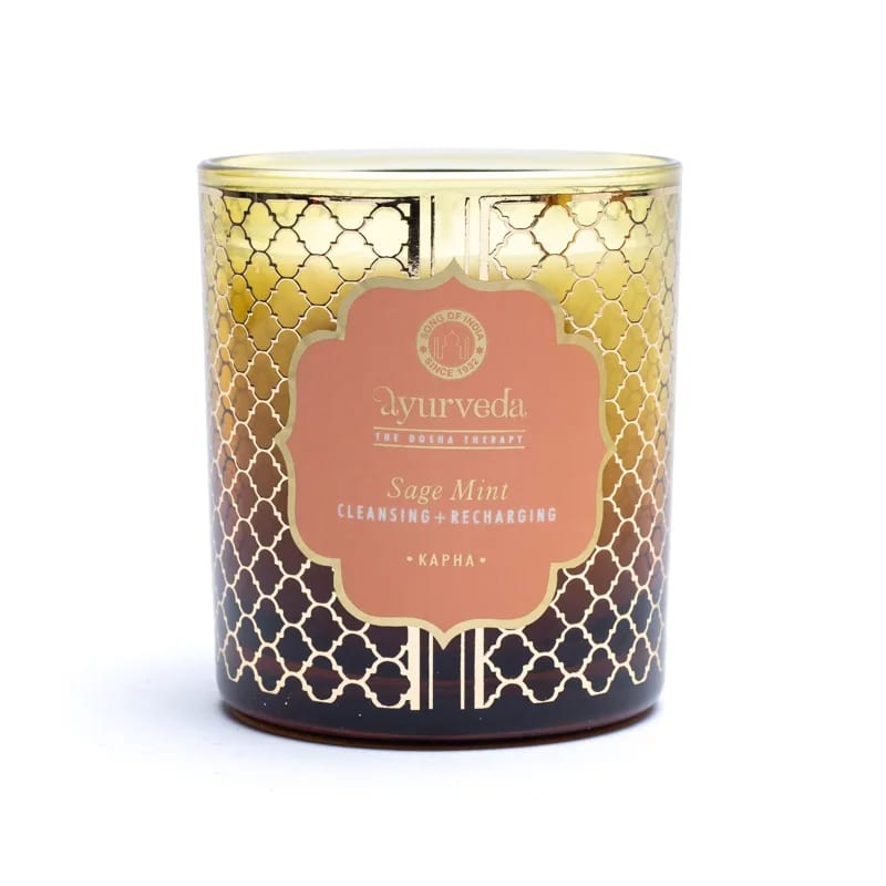 Kapha Salbei Minze Ayurveda Duftkerze