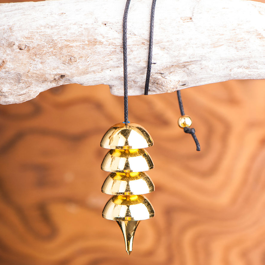 Osirispendel, vergoldet