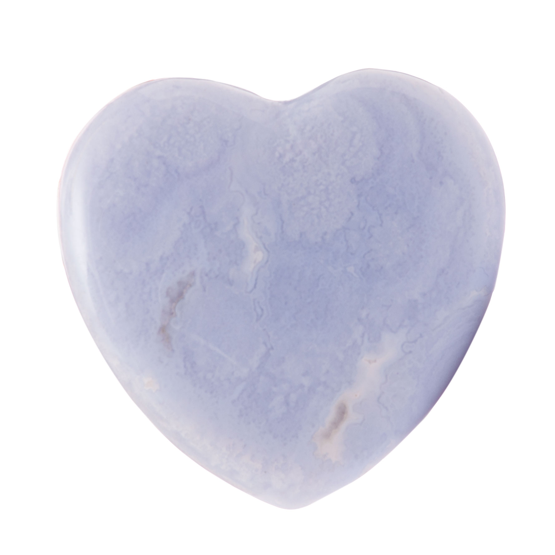 Chalzedon in Herzform