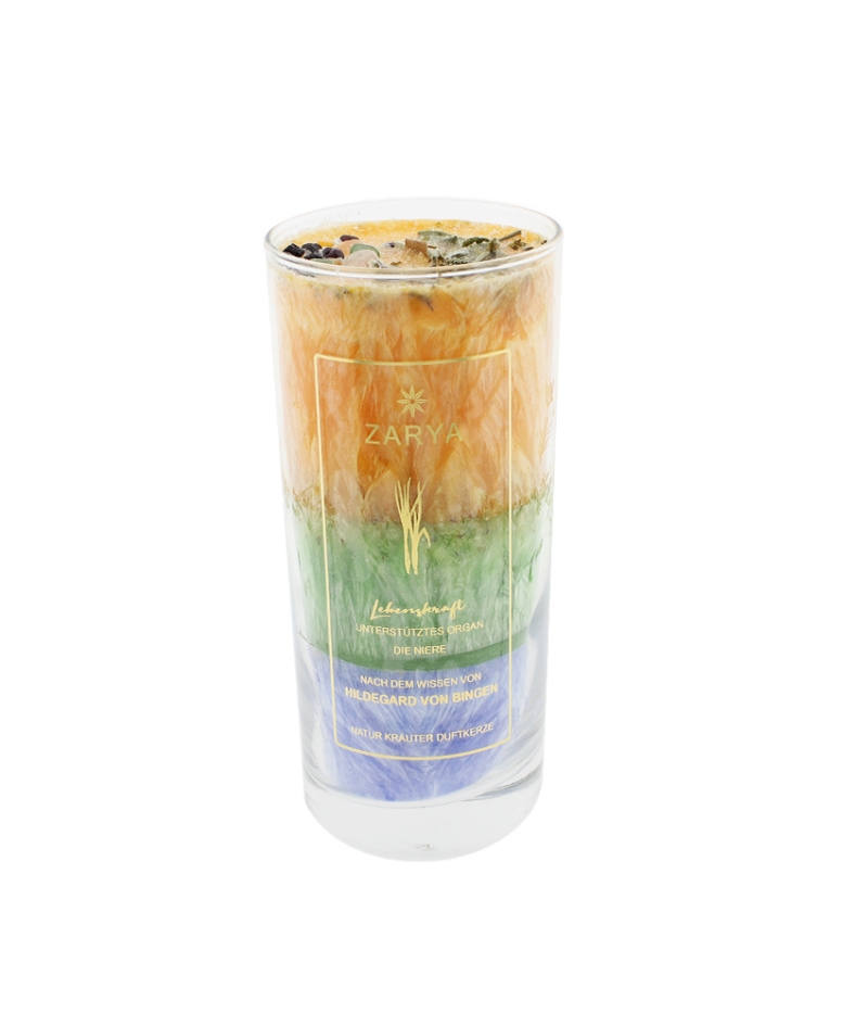 Lebenskraft (Niere) Heilkräuter Duftkerze