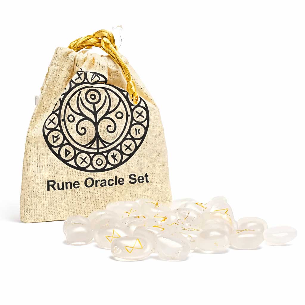 Runen-Orakelset „Bergkristall“ – Lichtvolle Einsichten & Nordische Weisheit