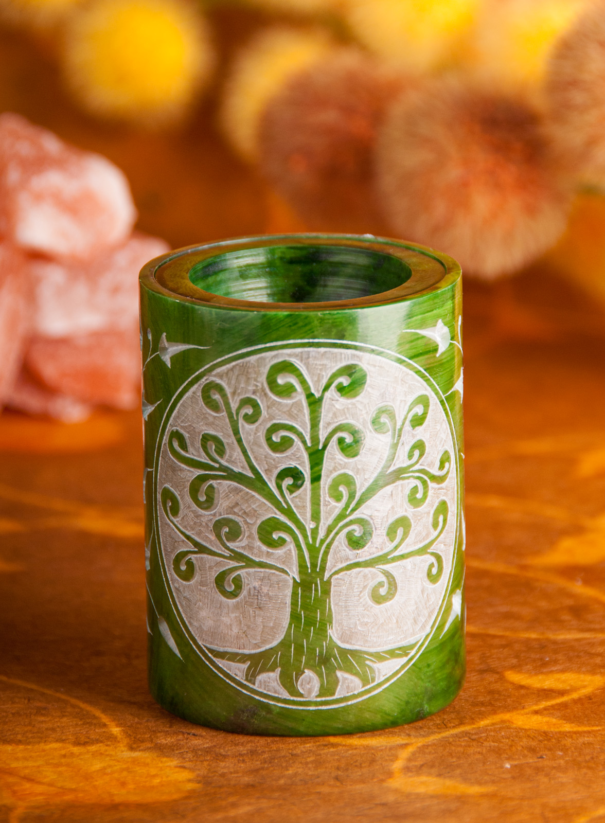 Aromalampe Yggdrasil, gün Speckstein