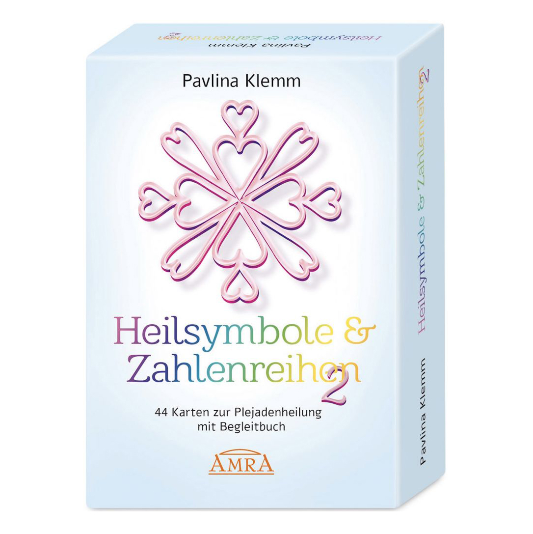 HEILSYMBOLE & ZAHLENREIHEN KARTENSET 2, mit weiteren 44 Karten & Begleitbuch