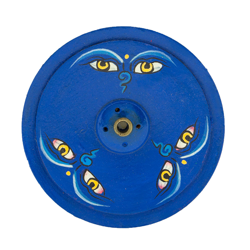Tibet Räucherstäbchenhalter Blau
