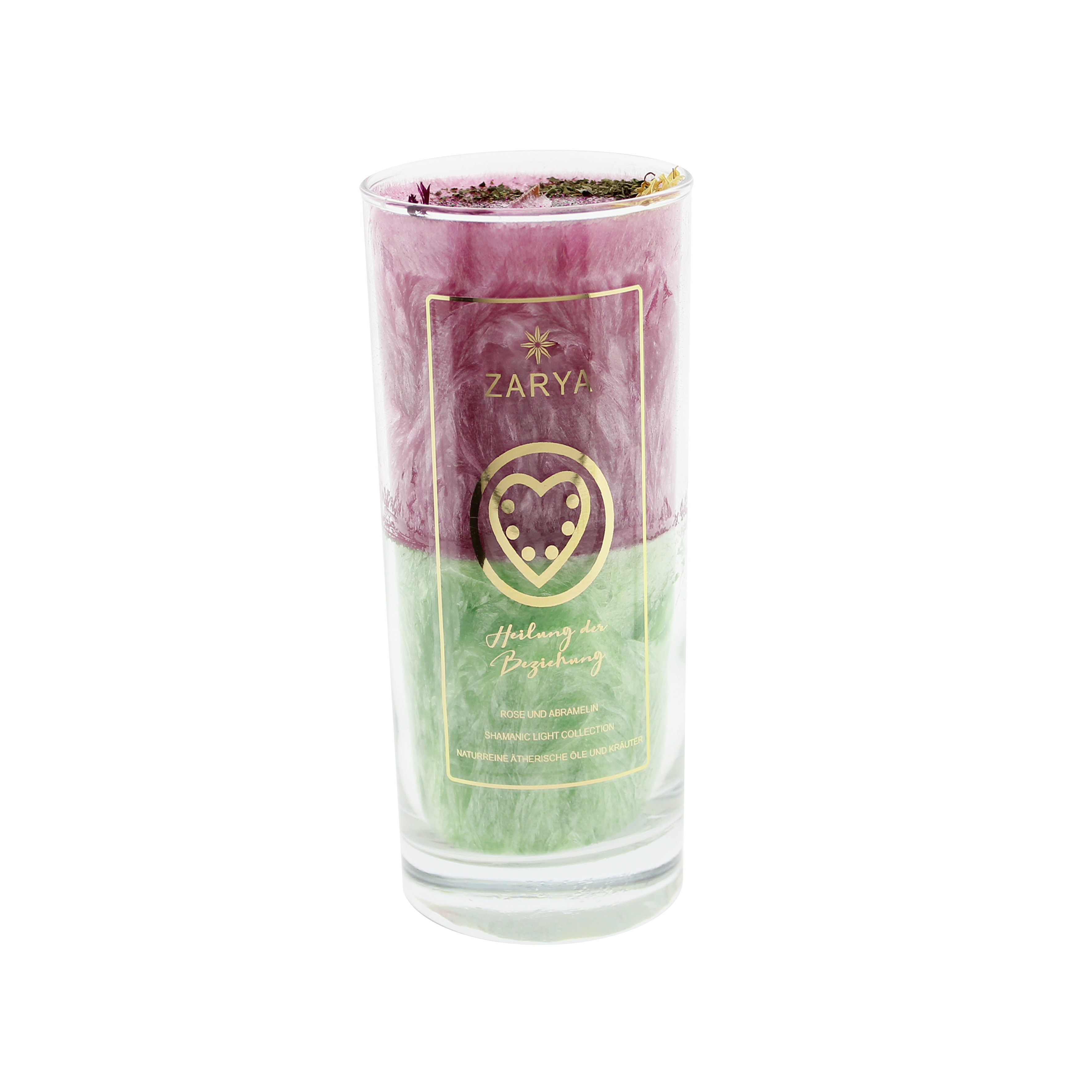 Ritualkerze "Heilung der Beziehung" der Marke Zarya