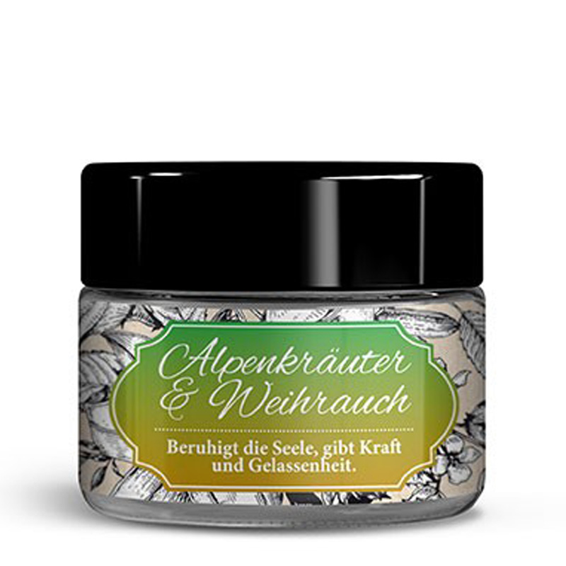 Räuchermischung "Alpenkräuter und Weihrauch"