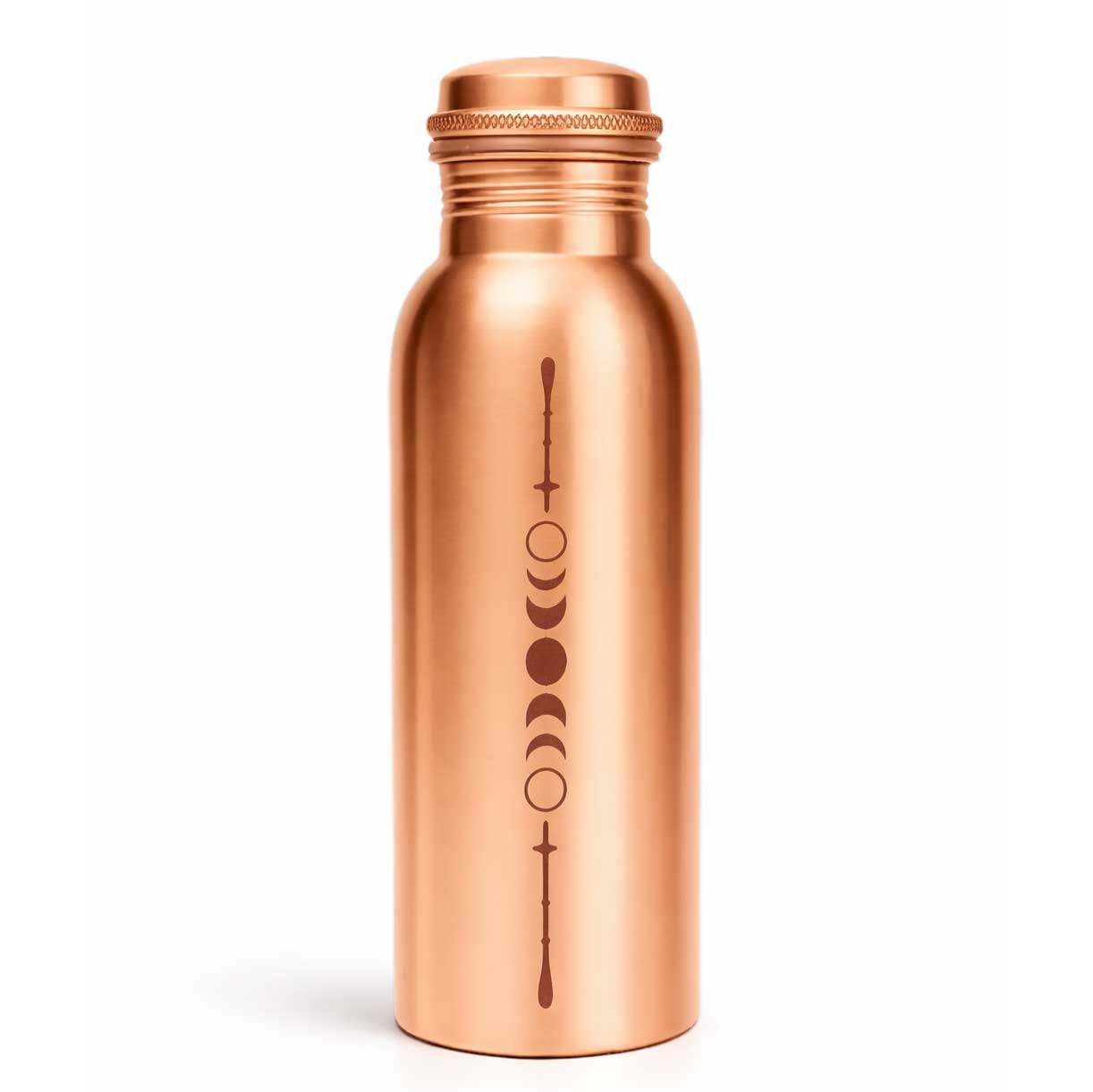 Kupferflasche „Mondphasen“