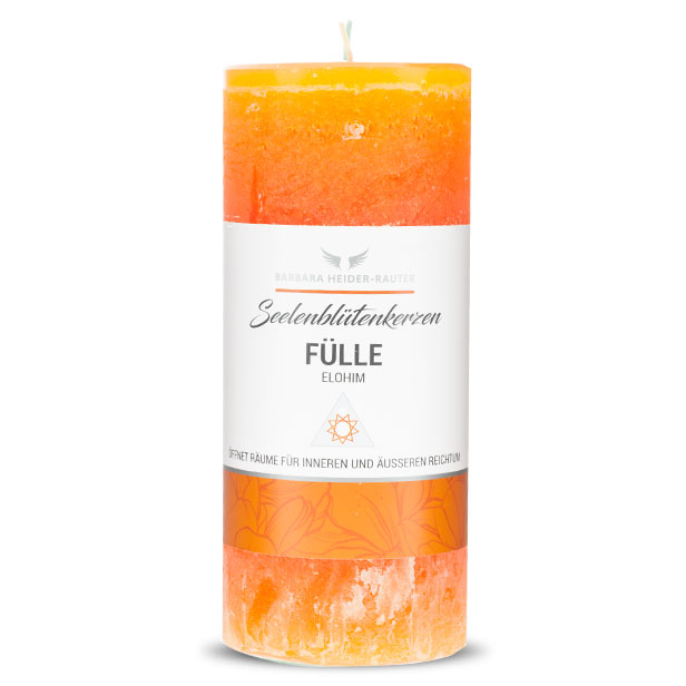 Seelenblütenkerze "Fülle"
