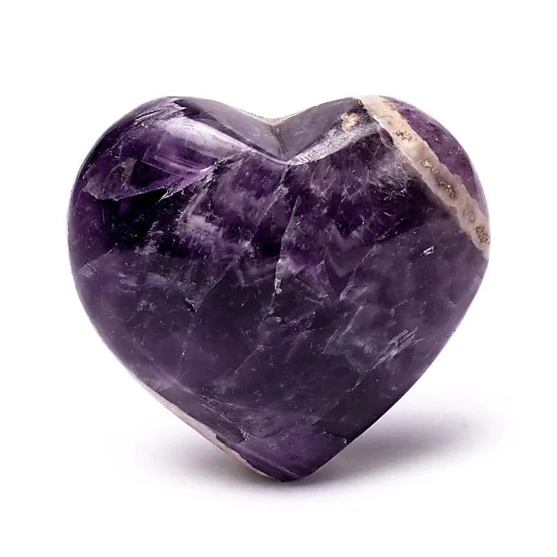 Handschmeichler Herz Amethyst