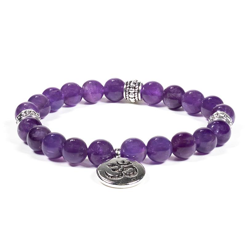 Armband "Ohm" mit Amethyst