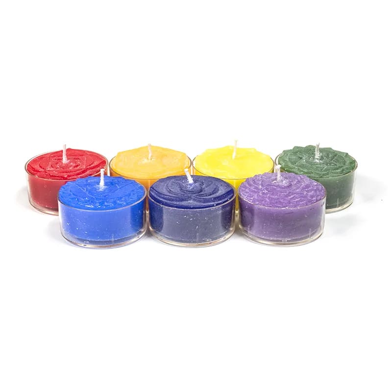 Chakra Relief Teelicht in Geschenksverpackung