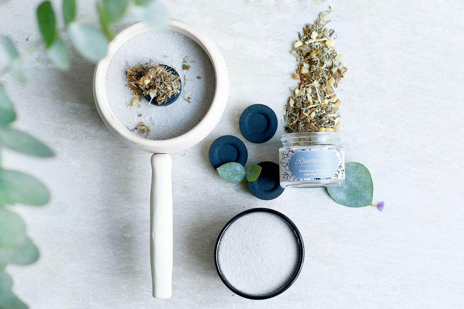 Zirben-Räucherset "Rauhnächte"