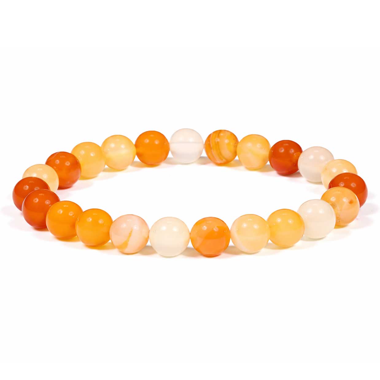 Edelstein-Armband „Karneol“ – Vitalität & Kreativer Fluss