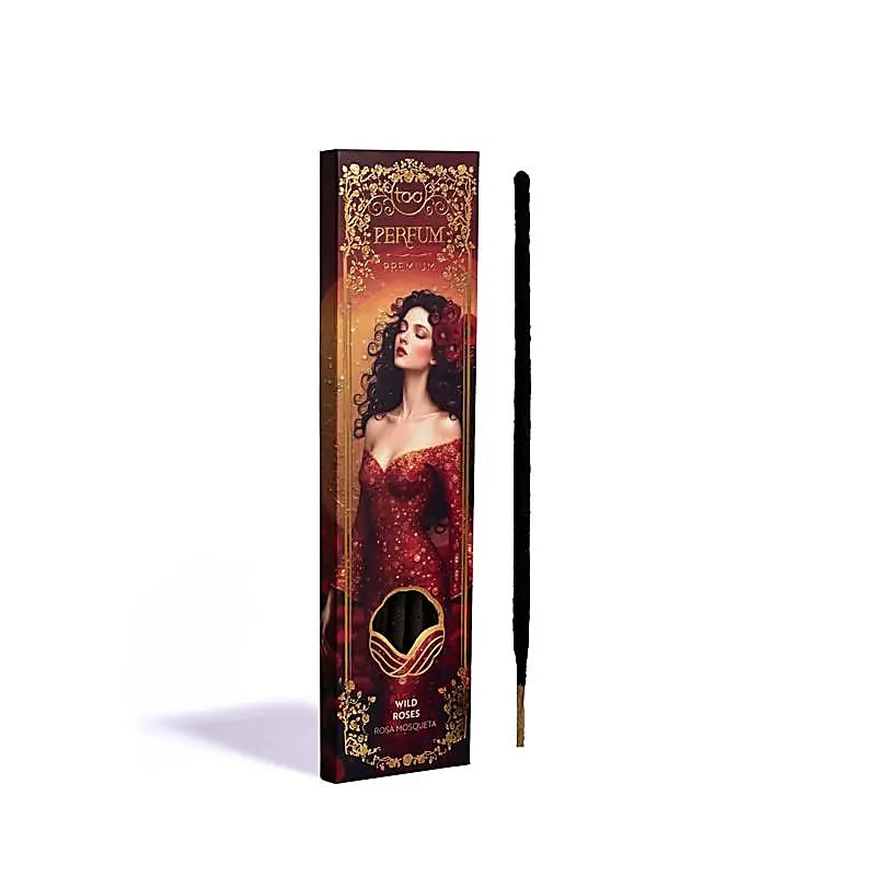 Premium Räucherstäbchen „Wild Roses“ – Die Eleganz wilder Gärten