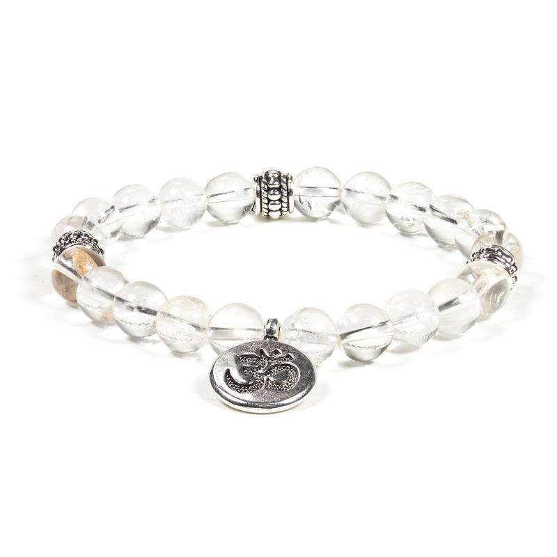 Armband "Ohm" mit Bergkristall