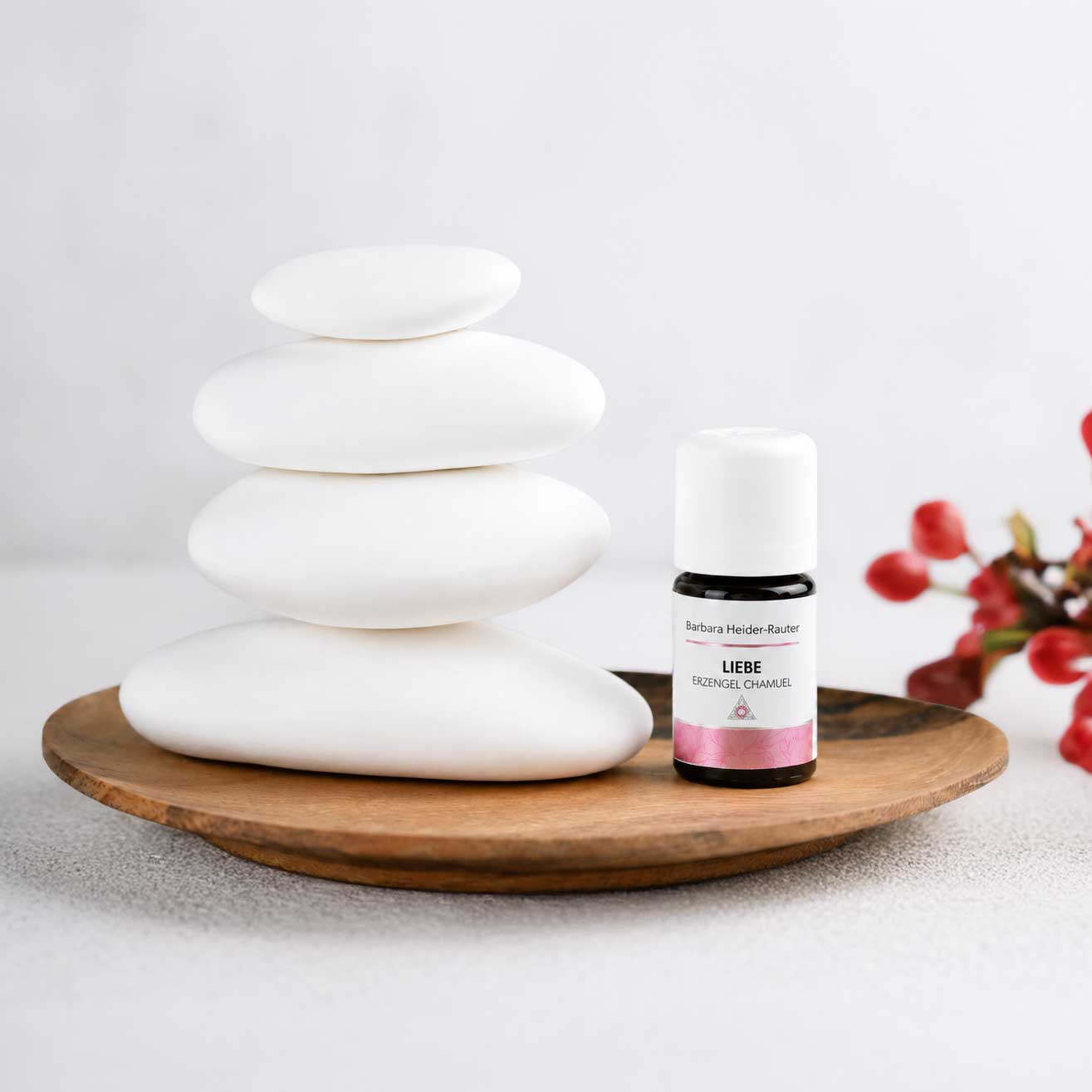 Duftstein Set Stone Balance mit Aura Öl Liebe