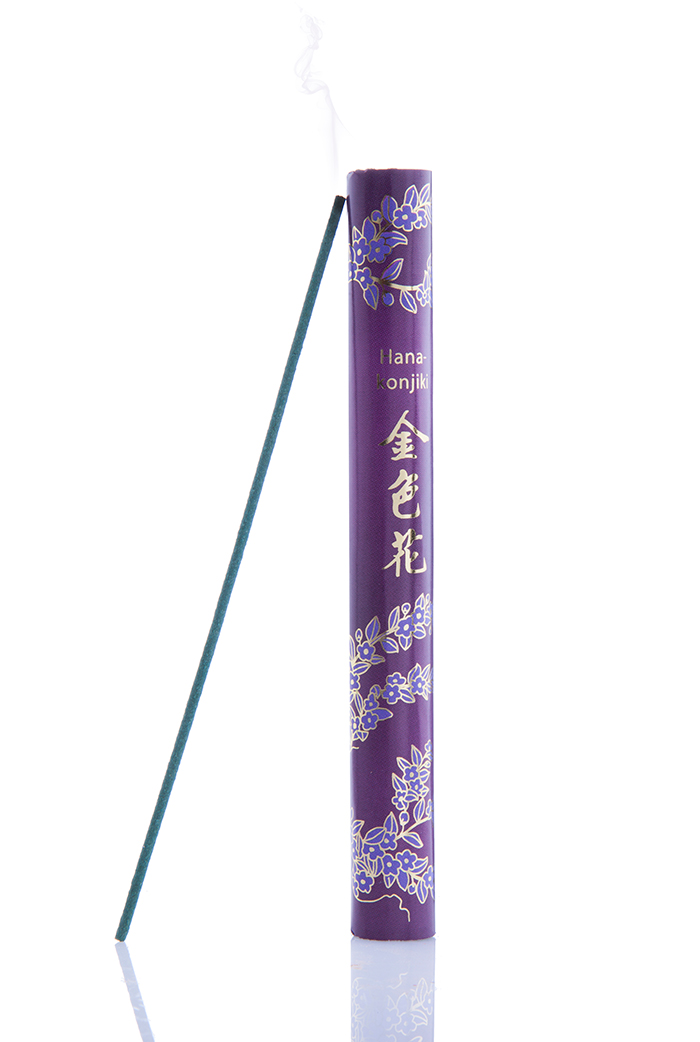 HANAKONJIKI - Goldene Blüte japanische Räucherstäbchen von Kenmei Do