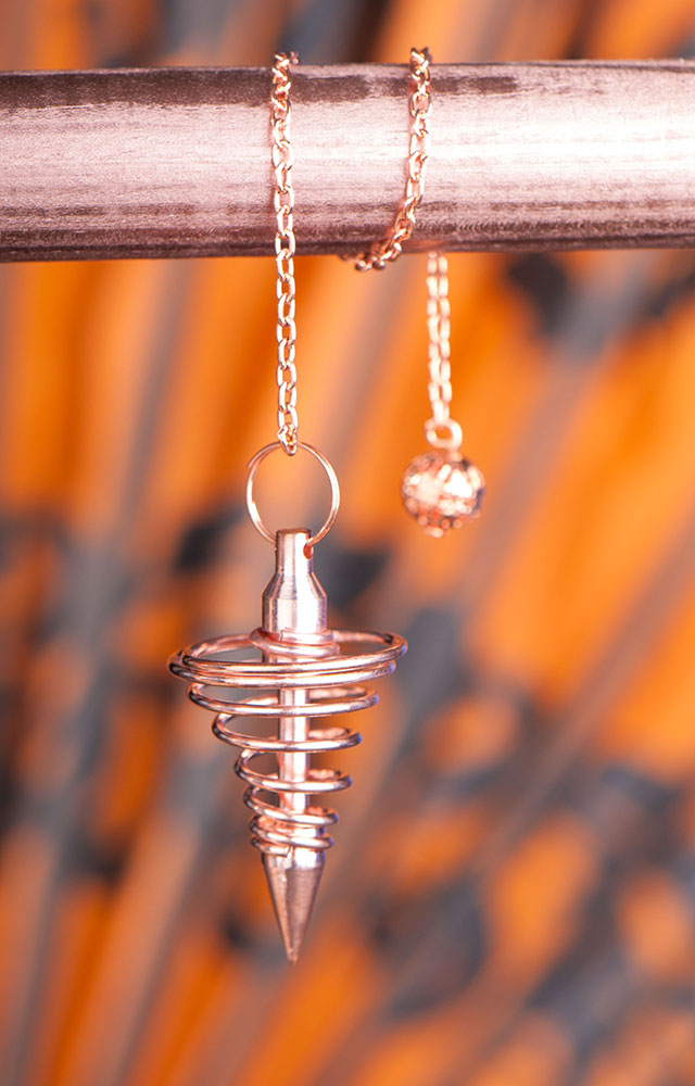 Pendel "Spirale" Kupfer