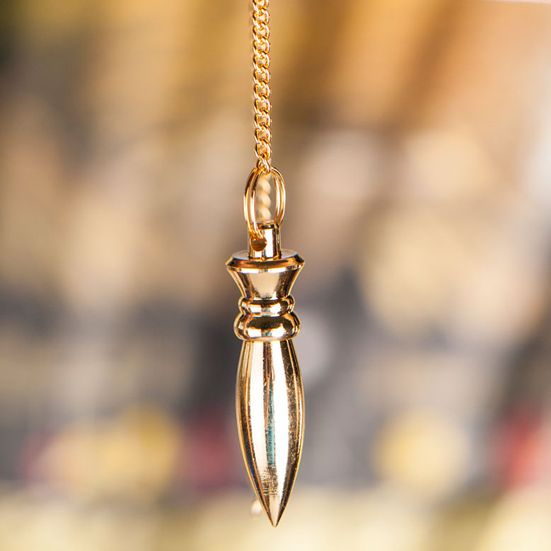 Karnakpendel, Messing vergoldet