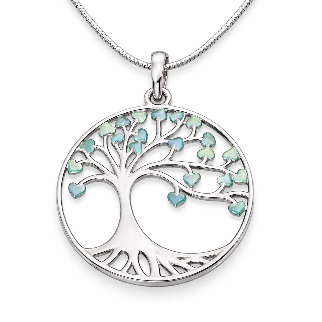 Yggdrasil Anhänger mit 50 cm Kette