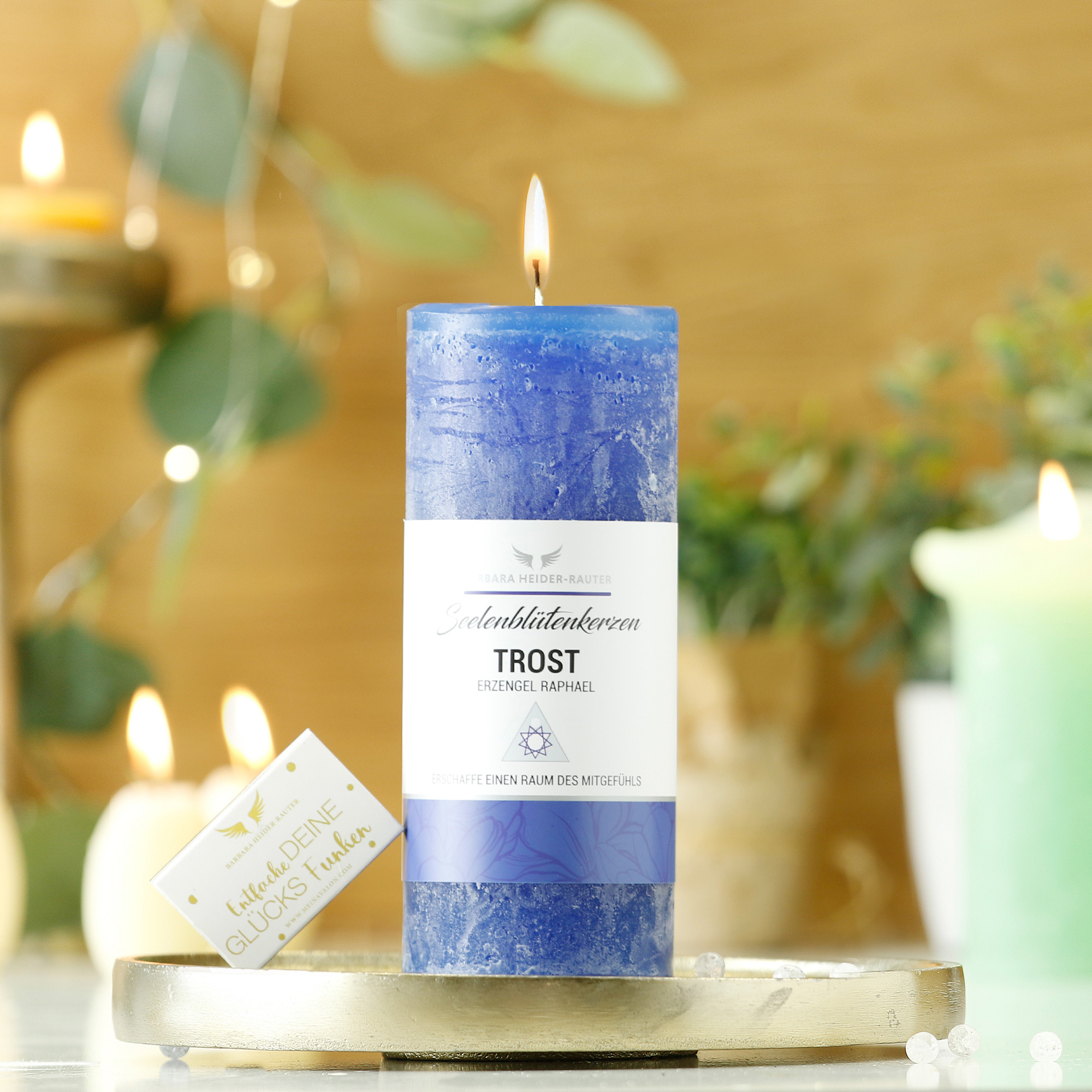 Seelenblütenkerze Trost: Für mehr Trost, Schutz und innere Ruhe