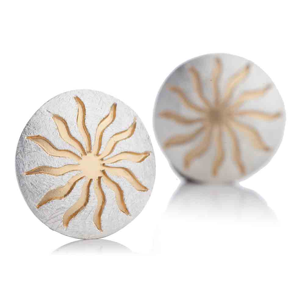 Ohrstecker "Sonnenrad"