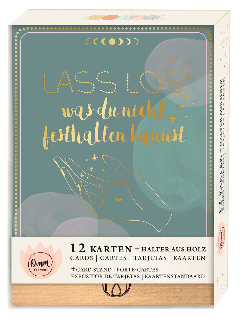 Omm for you Feel-Good-Karten im Aufsteller