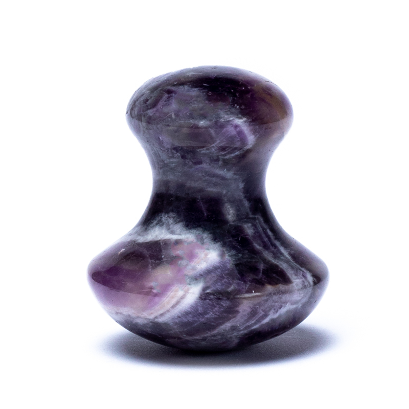 Massagestein Amethyst (Pilzform) – Wohltuende Pflege und Zentrierung