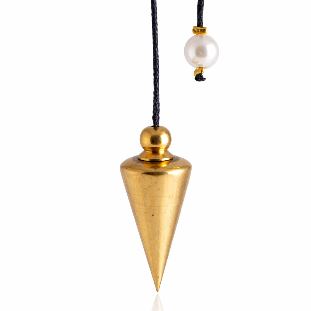 Schraubpendel, Messing poliert