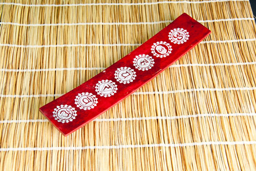 Räucherstäbchenhalter Chakra Rot