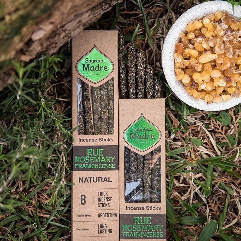 Sagrada Madre Natural Räucherwerk Rue, Rosmarin & Olibanum