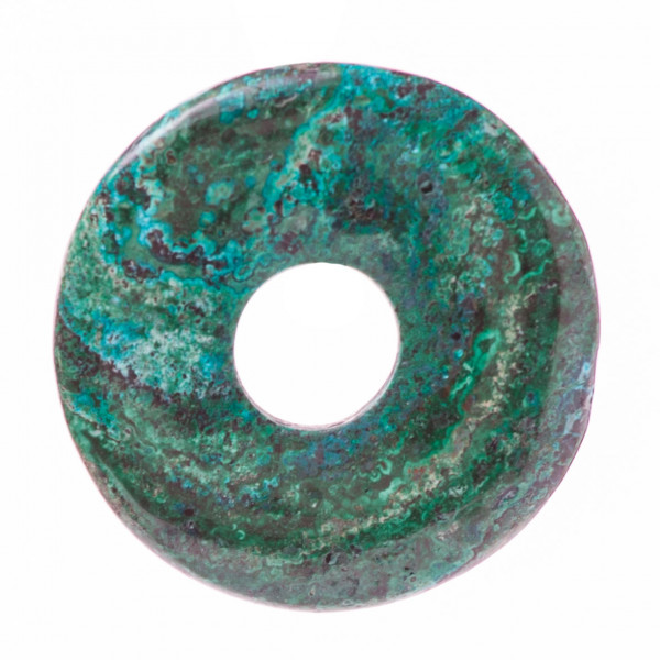 Chrysokoll Donut 30mm Ø