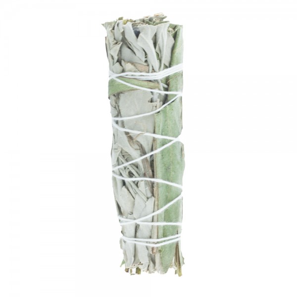 Weißer Salbei & Eukalyptus Smudge 12 cm