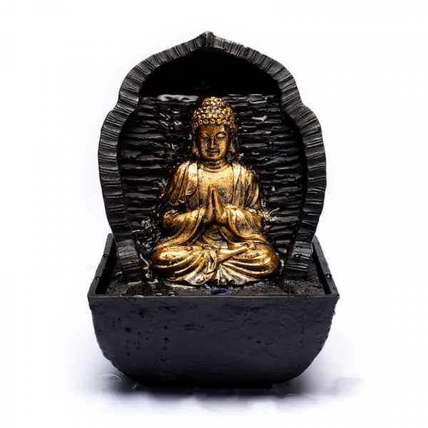 Zimmerbrunnen "Betender Buddha"