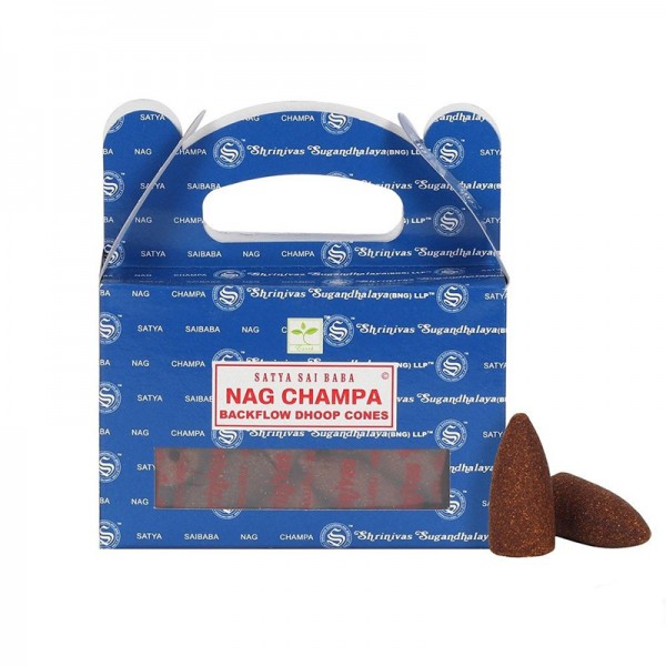 Rückfluss-Räucherkegel "Nag Champa"