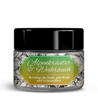 Räuchermischung "Alpenkräuter und Weihrauch" Räuchermischung "Alpenkräuter und Weihrauch"