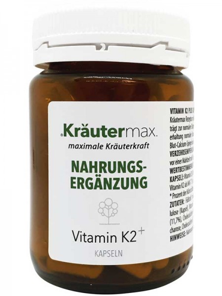 Kräutermax Vitamin K2, 100 Kapseln