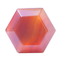 Carneol Oktagon – 40 mm Carneol Oktagon – 40 mm