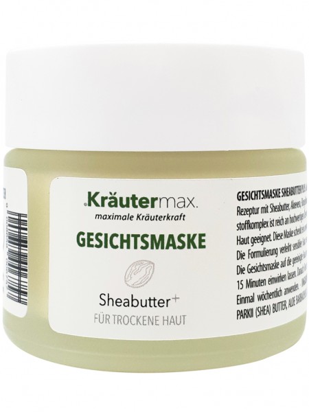 Kräutermax Gesichtsmaske Sheabutter für trockene Haut