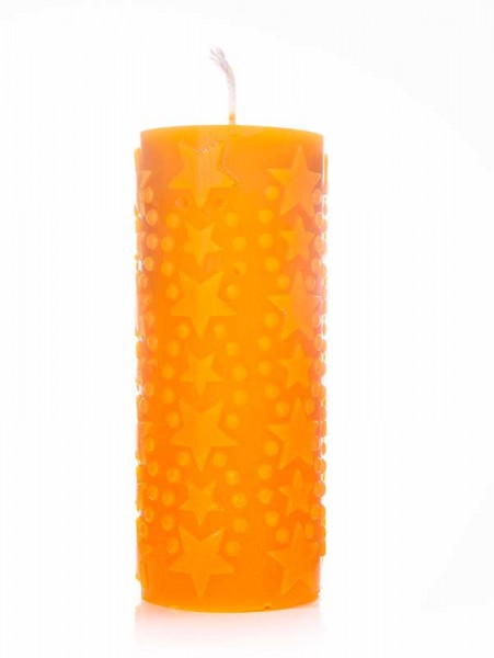 Bienenwachskerze „Sterne“