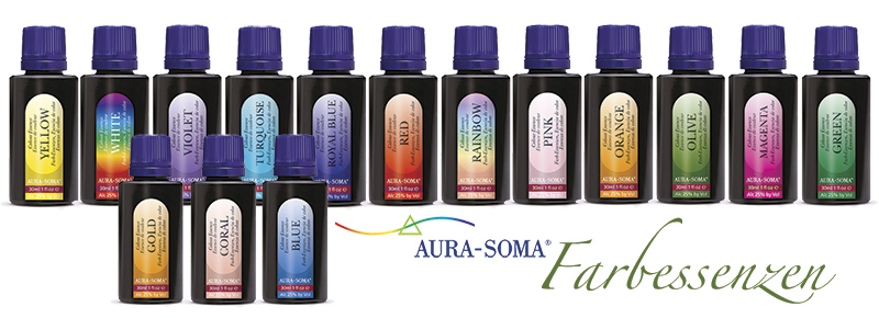 Aura-Soma-Farbessenzen
