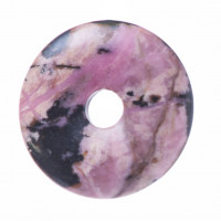 Rhodonit Donut 30mm Ø Rhodonit Donut 30mm Ø